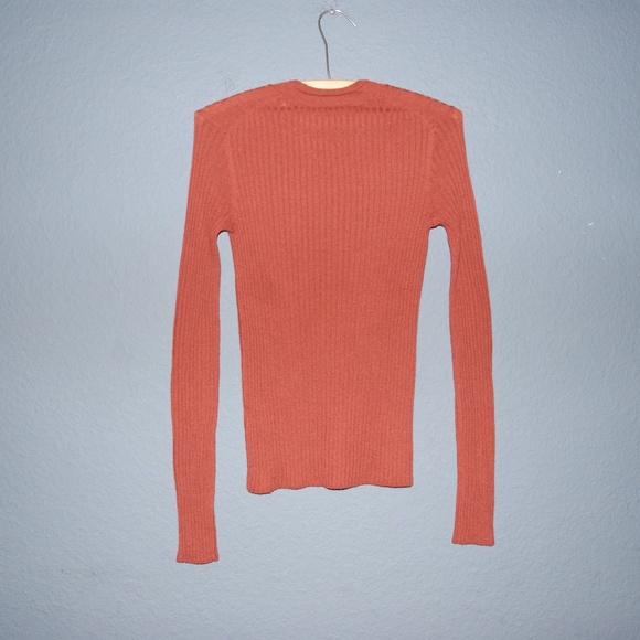 VINCE. Mixed Rib Cashmere Long Sleeve Sweater sz S - Picture 5 of 8